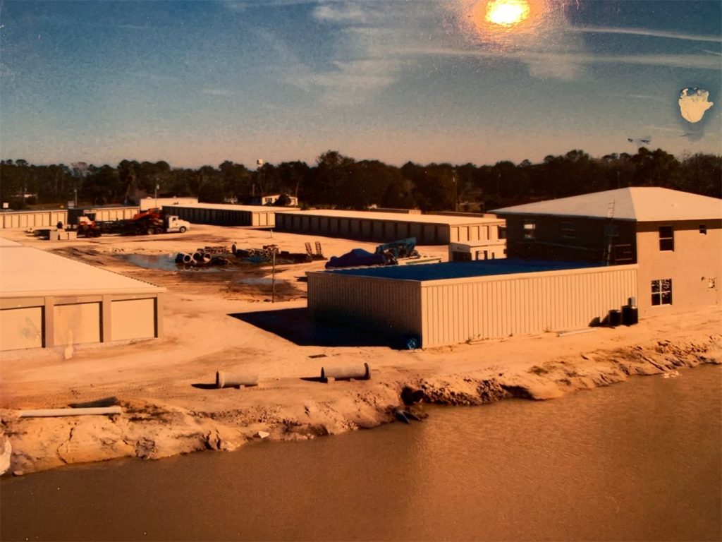 Early construction of the AAA American Storage facility